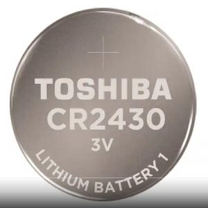 CR2430 TOSHIBA (3VOLT. 300mAh)